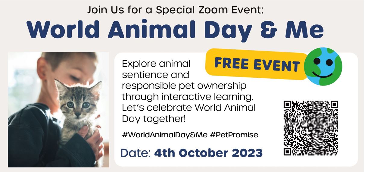 World Animal Day and Me 2023